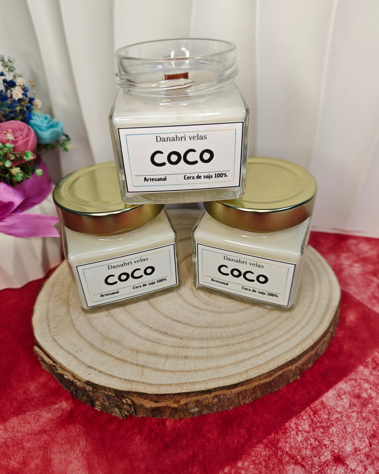 Vela aromática COCO