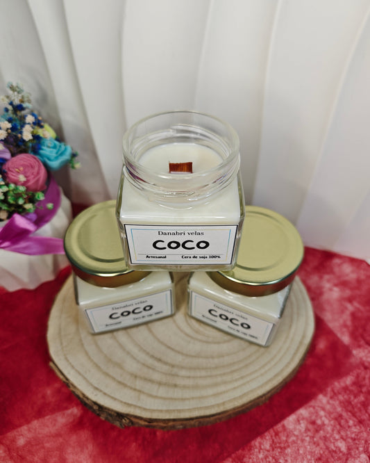 Vela aromática COCO